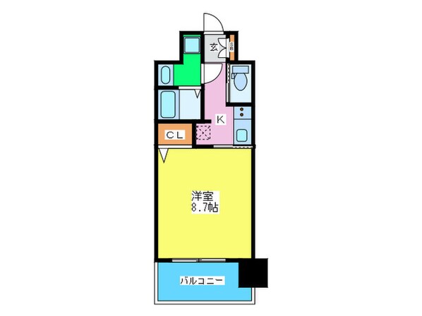 フォレストグレイス城東京橋Ⅰの物件間取画像